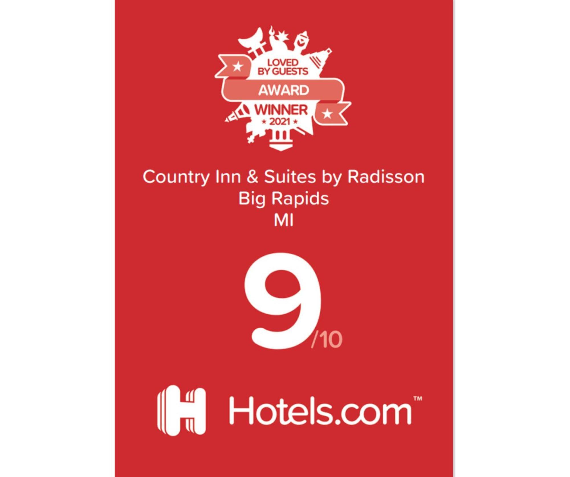 Country Inn & Suites By Radisson, Big Rapids, Mi מראה חיצוני תמונה